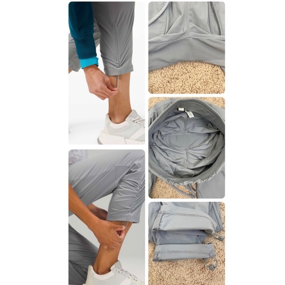 Lululemon 2021 Beyond the Studio Crop Pants in 
Rhino Grey Size 4 Style W6BJBS - Picture 9 of 16